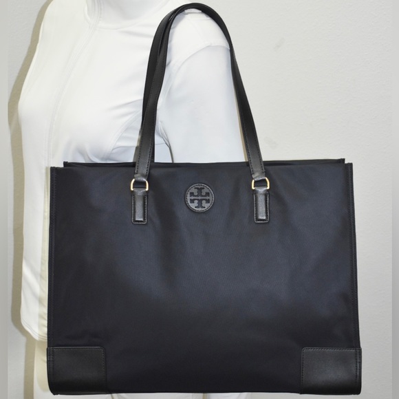NWT TORY BURCH ELLA NYLON TOTE BAG - Picture 1 of 9